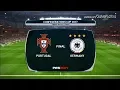 CONFEDARATION CUP 2017 Final - PORTUGAL vs GERMANY - PES 2017 Gameplay