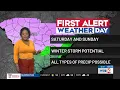 FIRST ALERT WEATHER DAYS this weekend for incoming wintry weather