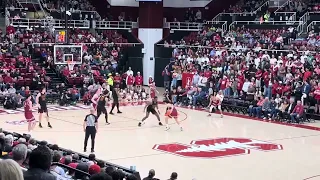 Roy got a three over Bronny James