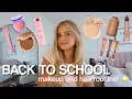 Download Lagu BACK TO SCHOOL MAKEUP + HAIR ROUTINE! 🌟🧖🏼‍♀️ *glowy,simple,blowout,hairstyles