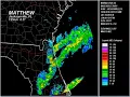 2016 Matthew - Jacksonville FL WSR-88D Radar Animation