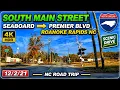 South Main Street Seaboard to Premier Blvd Roanoke Rapids NC 4K Scenic Drive - 21