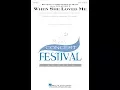 Download Lagu When She Loved Me (SATB Choir) - Arranged by Audrey Snyder