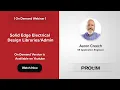 Webinar - Solid Edge Electrical Design