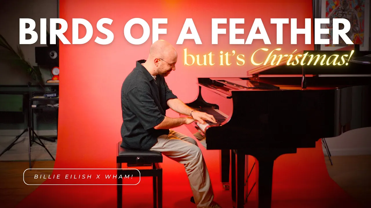 BIRDS OF A FEATHER by Billie Eilish... But It's a Christmas Piano Song! 🎅🎹 BIRDS OF A FEATHER by Billie Eilish... But It's a Christmas Piano Song! 🎅🎹