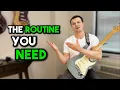 Download Lagu 20 Minute Practice For Better Accuracy, Speed, Fretboard Knowledge AND Soloing!