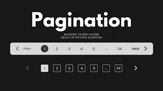 React Pagination React Interview Questions Machine Coding Round