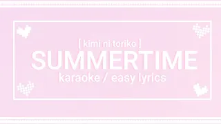 Download Summertime // Cinnamon Cover // Karaoke // Easy Lyrics // • Kimi ni Toriko • MP3