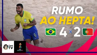HIGHLIGHTS: BRAZIL 4 X 2 PORTUGAL | SEMIFINAL | FIFA BEACH SOCCER WORLD CUP