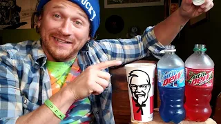 Will KFC s Exclusive Mountain Dew Sweet Lightning be the new Baja Blast Plus two more new Flavors