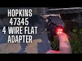 Hopkins 47345 4 Wire Flat Adapter