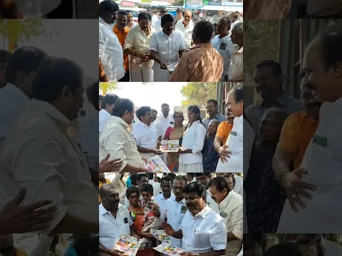 அதிமுகவின் ஆக்கபூர்வமான தேர்தல் வாக்குறுதிகளை பிரசுரங்களாக கொடுத்து விழிப்புணர்வு ஏற்படுத்தினேன்..!