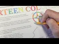 Thirteen Colonies Map Workshop