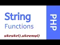 strstr in php strcmp in php strstr strcmp