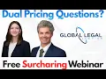 Surcharging Webinar Dual Pricing Across the 50 States Live Recorded Event on August 4 2026 PEP119