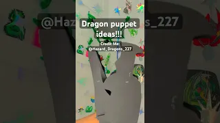 Dragon Puppet Ideas