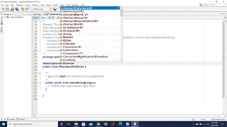 CMPSC115-1771 Java Methods and the Password Validation Project