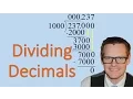 Dividing with Decimals Simplifying Math