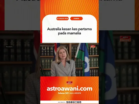Australia kesan kes pertama pada mamalia