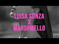 Download Lagu Marshmello \u0026 Luisa Sonza - Sou Musa do Verão (lyrics)