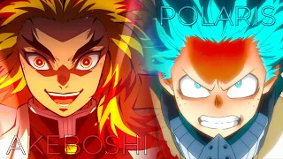 Download Akeboshi x Polaris Mashup - Full Version (Demon Slayer Season 2 \u0026 My Hero Academia Season 4) MP3
