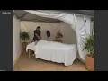 Outdoor urban oasis for massages in Bankers Hill