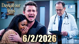 days of our lives full spoilers for 2 6 26 dool tuesday june 2 2026 full preview