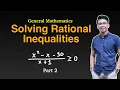 Solving Rational Inequalities Part 2 - Grade 11 General Mathematics