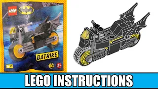 LEGO Instructions - DC Comics Super Heroes - 212404 - Batbike - Magazine Gift