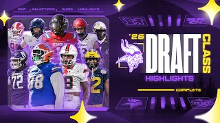 Full College Highlights of All 9 Members of the Minnesota Vikings 2026 NFL Draft Class