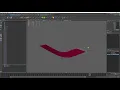 Maya cloak or cloth snap Python Maya script