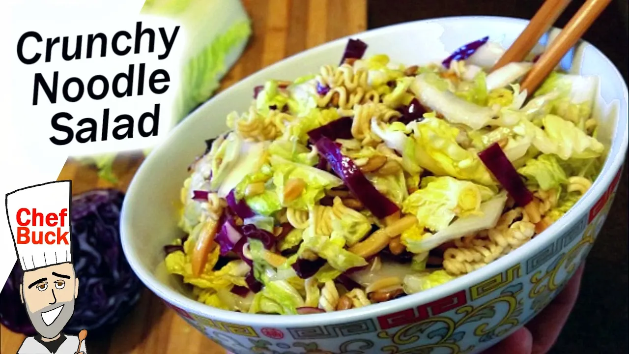 Crunchy Noodle Salad with Ramen Noodles
