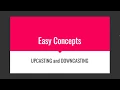 Upcasting and Downcasting Concepts C Java