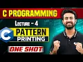 Pattern Printing in One Shot Lecture 4 C Programming for Beginners