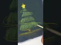 How to draw Christmas tree