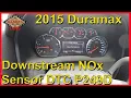 2015 Silverado Duramax Downstream NOx Sensor Replacement P249D