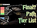 Lagu THE FINAL PATH TIER LIST [?] | Darkest Dungeon 2