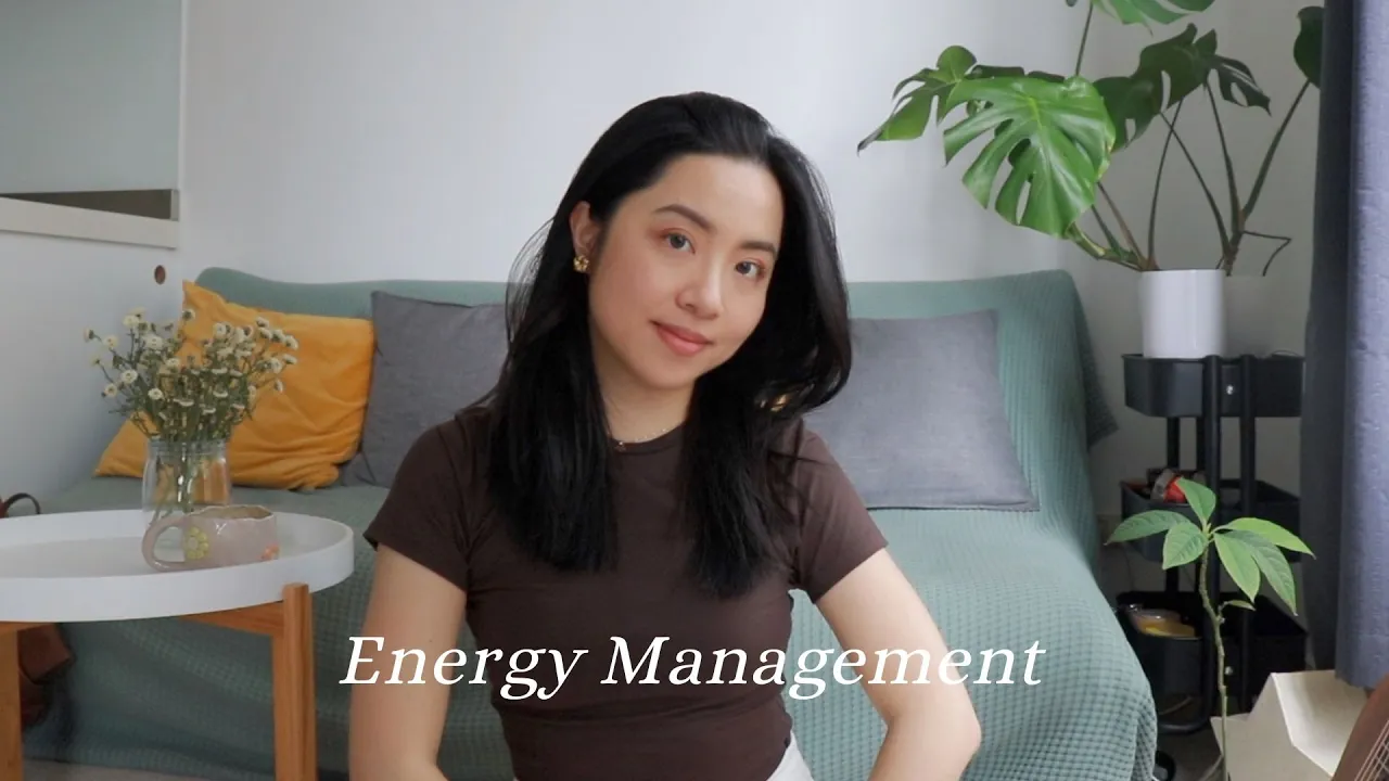 Energy Management Tips that I Learnt From Professors