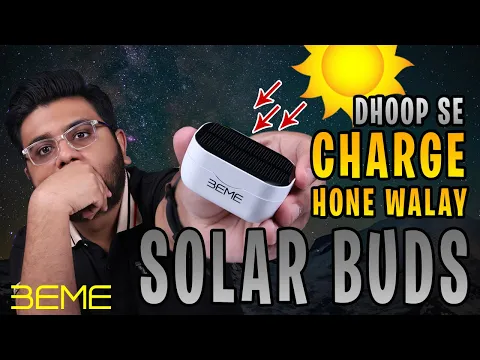 Download MP3 Solar Charging Earbuds ?? | Free Main Charging ??