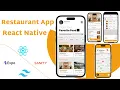 Build Restaurant App Using React Native Sanity io Navigation TailwindCss Redux Beginners