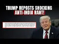 India China Hell-Holes Trump Reposts Racist Rant On Truth Social By Radio Host Michael Savage