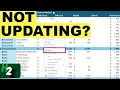 Why Is My Pivot Table Not Updating When Refreshing the Data