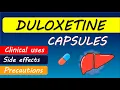 Duloxetine Cymbalta capsules 30 mg and 60 mg Uses Side effects