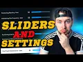 MY SLIDERS AND SETTINGS FOR FC24