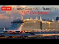 Cruise Cam - Southampton Cruise Ship Live Stream Port of Southampton Ocean Terminal 46 Berth