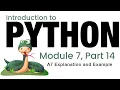 Python - Module 7