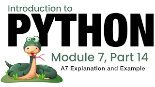 Python - Module 7