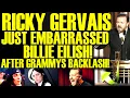 Lagu Ricky Gervais JUST HUMILIATED Billie Eilish After Stolen Land \u0026 ICE Comments EXPLODE AT Grammys!