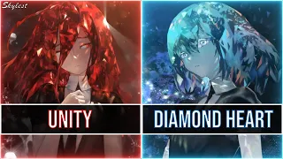  switching vocals unity x diamond heart alan walker walker the neptune vii 