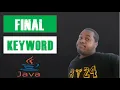 Final Keyword in Java Coding With Tre